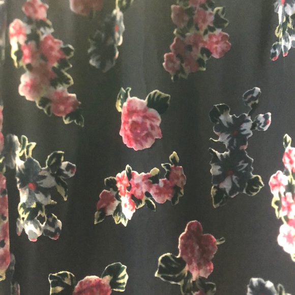 Anna Sui Silk Burnout Floral Dress - Picture 3 of 12
